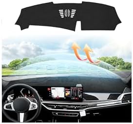 CARTIST Black Dash Cover for BMW X5 2023 2024 2025 2026 Dashboard Cover Mat by cartist