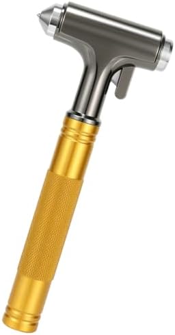 Window Breaker, 3 in 1 Car Safety Hammer and Seat Belt Cutter Safety Emergency by Unknown
