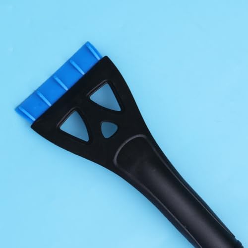 TEHAUX Snow Removal Brush Car Ice Scraper Telescopic Blue PVC PP Metal - Image 4