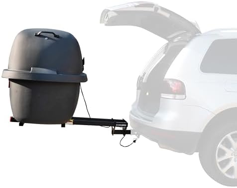 Let's Go Aero GearSpace Slideout Hitch Cargo Carrier -Dark Gray - Image 5