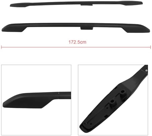 SCITOO Roof Rack Side Rails Luggage Carrier Mount Fit - Image 2