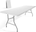 DUMOS 8 Feet Folding Picnic Table, Plastic Table by DumosLifestyle