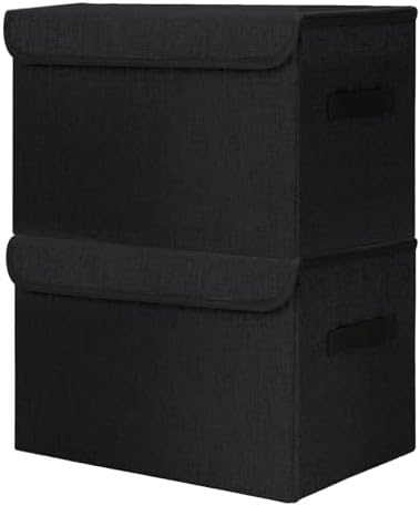 Bagnizer Large 42 Quarts Fabric Storage Bins by Bagnizer