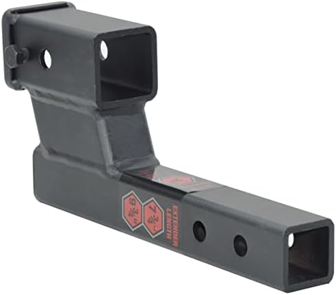 TOPTOW Trailer Receiver Hitch Extender Adapter 4" Drop/Riser, 7500lbs Towing - Image 5