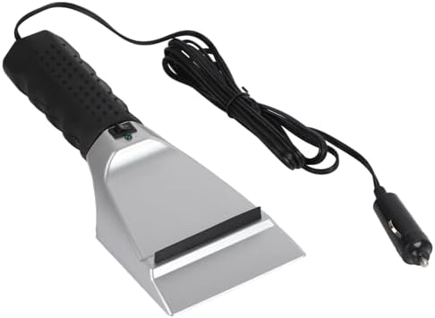 Generic Electric Heated Ice Scraper Lightweight Frost Effective Window Cleaning - Image 6
