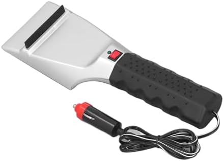 Generic Electric Heated Ice Scraper Lightweight Frost Effective Window Cleaning - Image 7