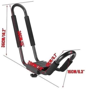 Kayak Roof Rack Universal Adjustable Canoe Car Top Carrier - Image 4