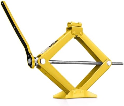 Auto Dynasty Scissor Jack, 2 Ton Portable Car Lift Jack, Quick Lift Car Tire by AutoDynasty