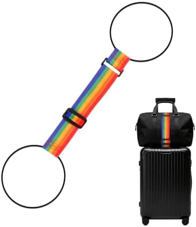 Luggage Connector Straps, Adjustable Elastic Durable Straps by Unknown