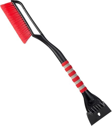 FOVAL 27" Snow Brush with Wider Ice Scraper, Snow Removal Tool Car Brush with by FOVAL