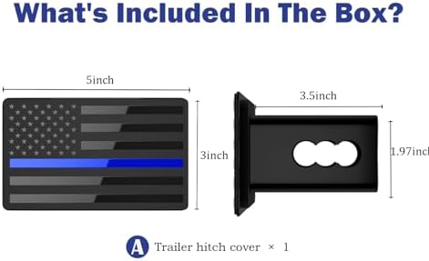 2 Inch Trailer Hitch Cover - Image 6