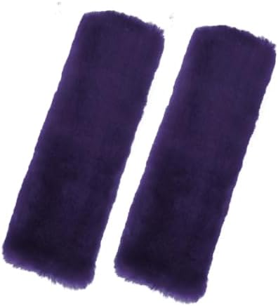 Andalus Genuine Sheepskin Car Seat Belt Cover Pad – Soft Fuzzy, Comfy Fluffy by AndalusBrand