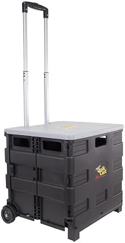 dbest Products Quik Cart Standard Collapsible Rolling Crate by dbestproductsInc