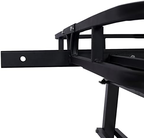 Hitch Mount Cargo Carrier, Rear Luggage Basket Rack - Image 7