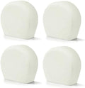 Explore Land Tire Covers 4 Pack Fit Tire Diameters 29-31.75 inch, Off White by ExploreLand
