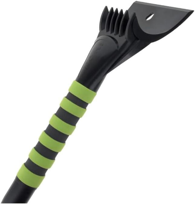 14-Inch Ice Scraper & Snow Brush Combo – Non-Slip Comfort Grip, - Image 4