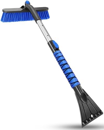 33'' Ice Scraper Snow Brush for Car Windshield Window by Auccutro