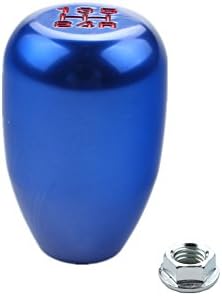 DEWHEL 5 Speed Manual Shift Knob M10x1.5 Screw On Color Blue - Image 4