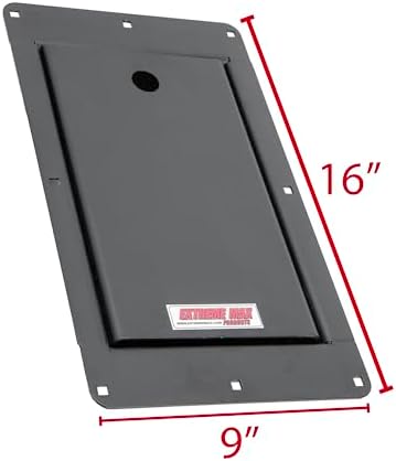 Extreme Max 5001.6501 Flip-Up Recessed Flush-Mount Motorcycle Wheel Chock - Image 5