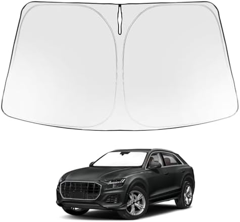 Proadsy Custom Fit 2019-2026 Audi Q8 Windshield Sun Shade, Blocks Heat by Proadsy