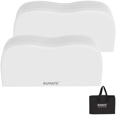 RVMATE RV Tire Covers, Dual Axle Wheel Cover, 2 Pack, Fit 30"-33" Dia. Tire by RVMATE