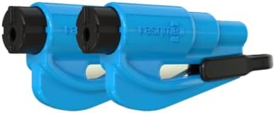 RESQME The Original Compact Emergency Keychain Car Escape Tool, Seatbelt Cutter by resqmeInc