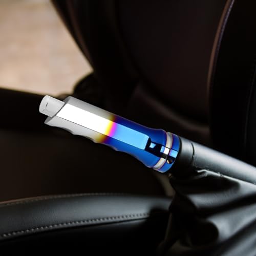 W-POWER Universal Auto Car Aluminum Handbrake Cover Hand Brake Sleeve Handle - Image 4