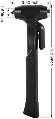MOTORBUDDY 2-Pack Car Safety Hammer, 3-in-1 Auto Emergency Escape Hammer - Image 3