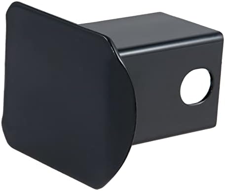 CURT 22751 Black Steel Trailer Hitch Cover, Fits 2-Inch Receiver - Image 2