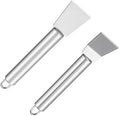 2PCS Stainless Steel Scrapers by Unknown