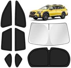 KUST Car Window Shades for Subaru Outback 2020-2023 2024 2025 Windshield Sun by KUST