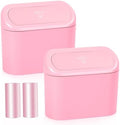 NBTEPEM Pink Car Trash Can by NBTEPEM