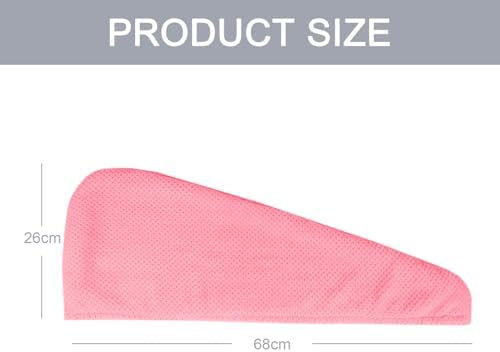 MaopaoBeauty 2 Pack Microfiber Hair Towel Wrap - Image 4