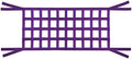 ONE250 Cargo Mesh Heavy Duty Net, Roof Top Hammock or Rear Trunk Restraint by Unknown