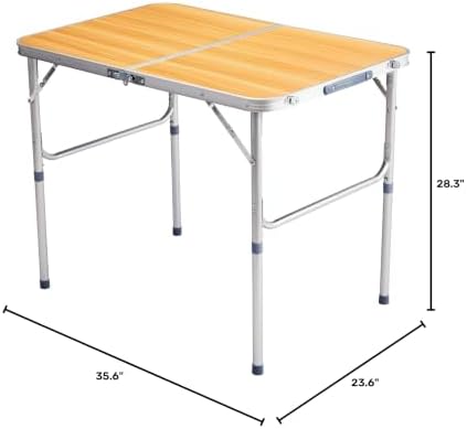 3ft Aluminum Folding Table, Portable Camping Table - Image 3