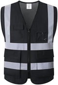 Reflective Safety Vest for Men Women Construction Vest ANSI Standard AP1 by ASIPHITU