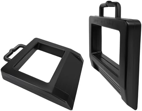 ROBLOCK 2 Pack Rubber Pallet Jack Chock Heavy Duty Wheel Chock, Pallet Jack by ROBLOCK