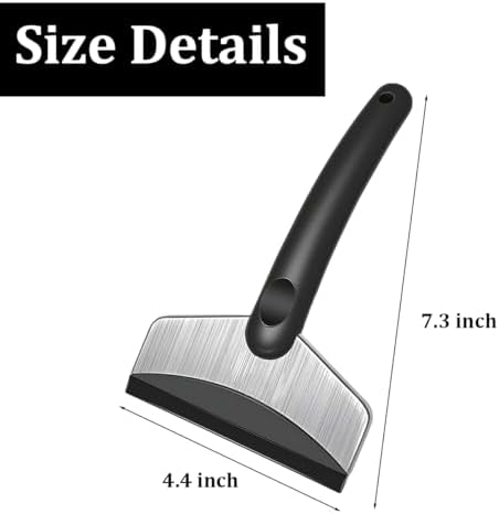 Zpana Ice Scraper for Car Windshield, Scratch Free Vehicle Windscreen LCE Snow - Image 2