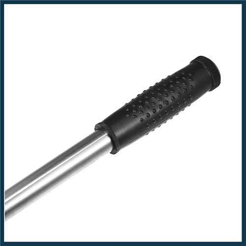 Black Plastic Coated Handle Metal Blade Car Cleaning Ice Snow Scraper - Image 4