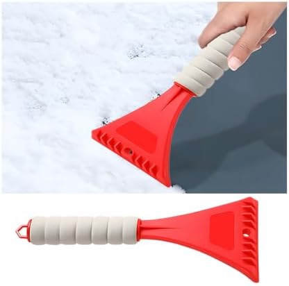 LCE Scraper for Car Windshield, Plastic Vehicle Windscreen Snow Frost Removal by Sandfren