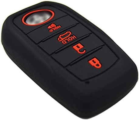 Silicone 4 Buttons Key Fob Cover Case - Image 3