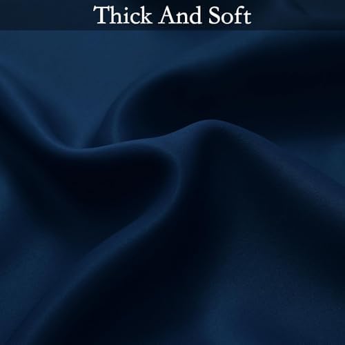 SimpleHome Ombre Gradient Blue White to Gray Curtains - Image 6