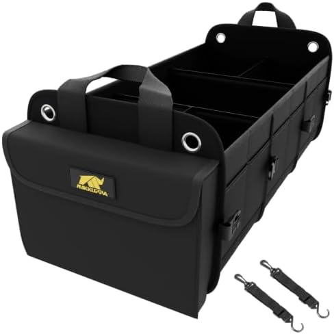 MIKKUPPA Trunk Organizer for SUV - 100L Collapsible Car Organizer by MIKKUPPA