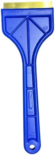 Zeluga 25-555-Blue Brass Blade Ice Scraper – Scratch-Free, Heavy-Duty Ice - Image 4