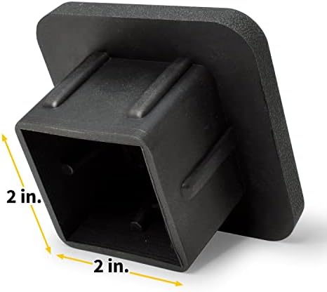 iPick Image for GMC Denali Black Rubber Heavy-Duty 2" Trailer Tow Hitch - Image 4