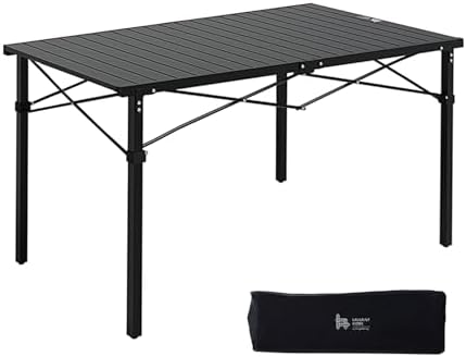 OUTSIDER Roll-Up Aluminum Camping Table by Outsider
