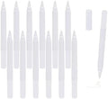 12 PCS White Liquid Chalk Markers, Fine Tip Neon Erasable Pens by Unknown