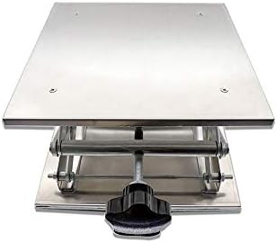 LabZhang 6" x 6" Stainless Steel Lab Jack Scissor Stand Platform Table - Image 7