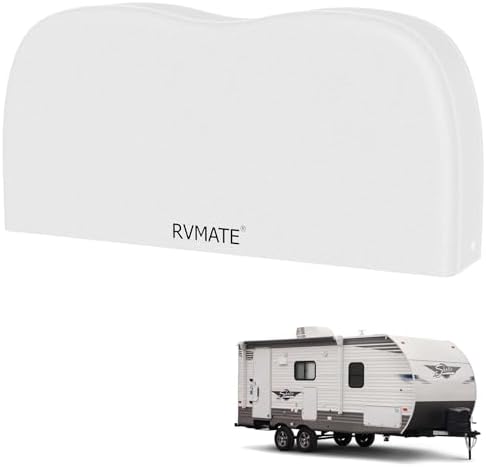 RVMATE RV Tire Covers, Dual Axle Wheel Cover, 1 Pack, Fit 27"-30" Dia. Tire by RVMATE