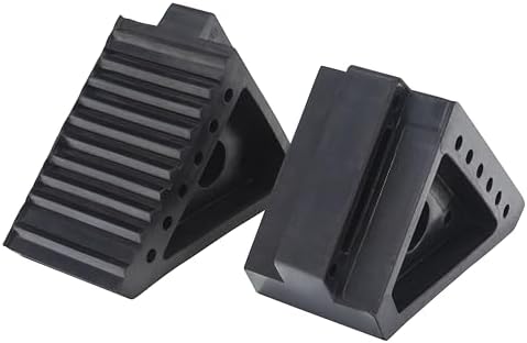 A20014 Arcan Solid Rubber Wheel Chocks - Image 3